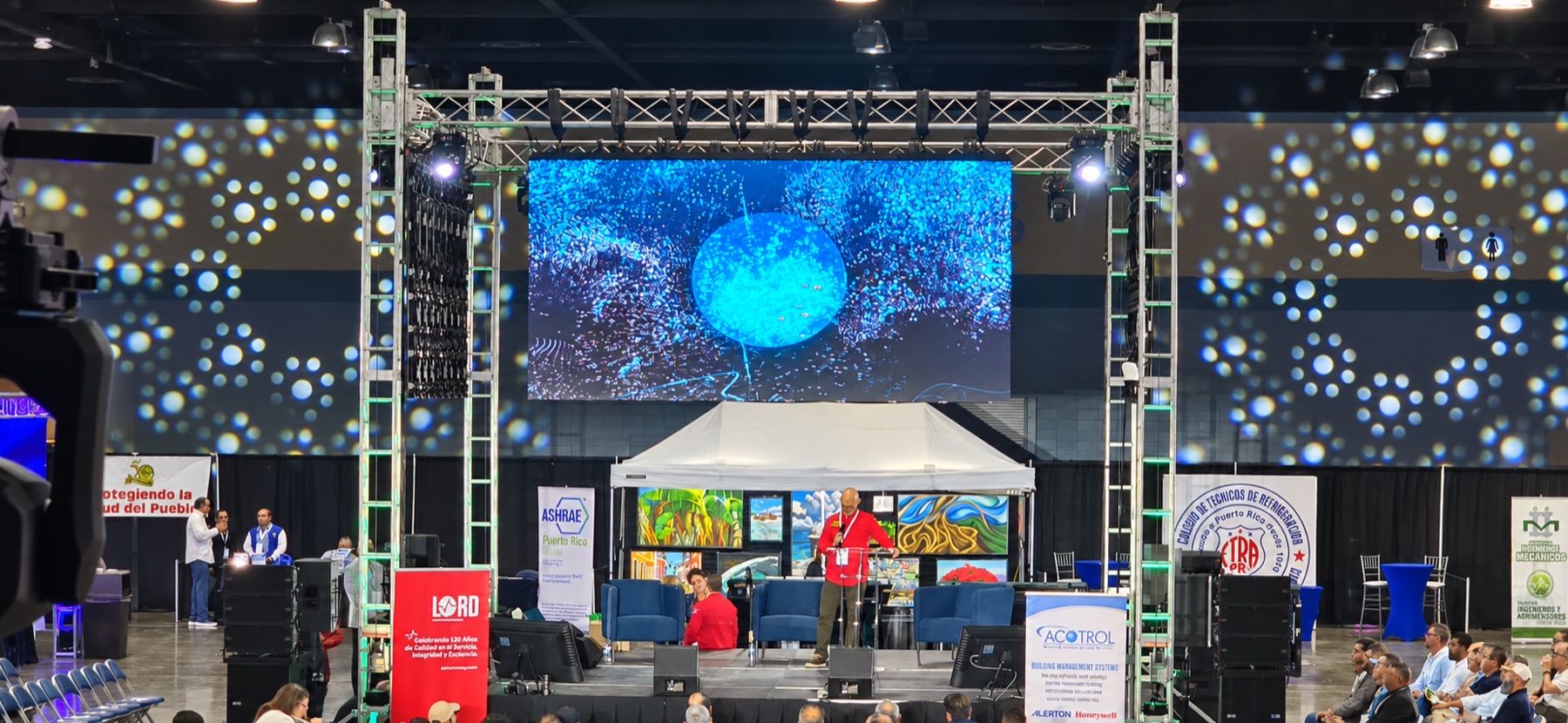 Ready for the spotlight — Event Designers video / staging